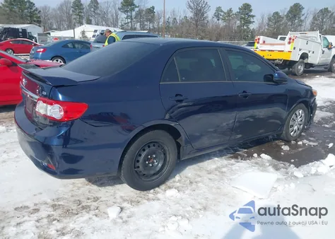 2012 Toyota Corolla Le из США, поврежденный, VIN 5YFBU4EE1CP009163